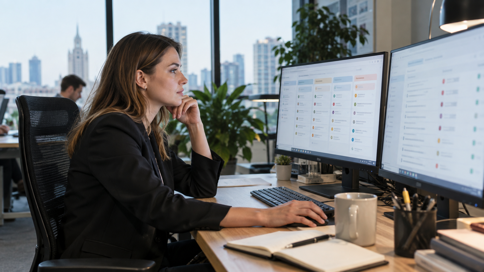 Менеджер оценивает качество заявок в CRM