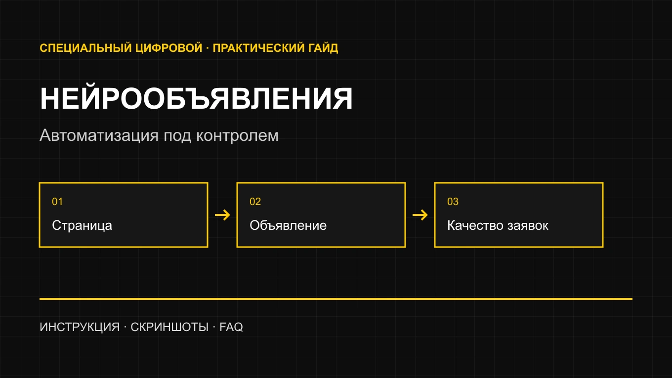 Нейрообъявления в Яндекс Директе: как подготовить сайт и проверить результат — схема инструкции